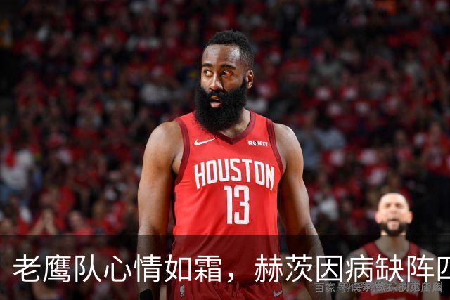 老鹰队心情如霜，赫茨因病缺阵四场，谁来拯救我们？